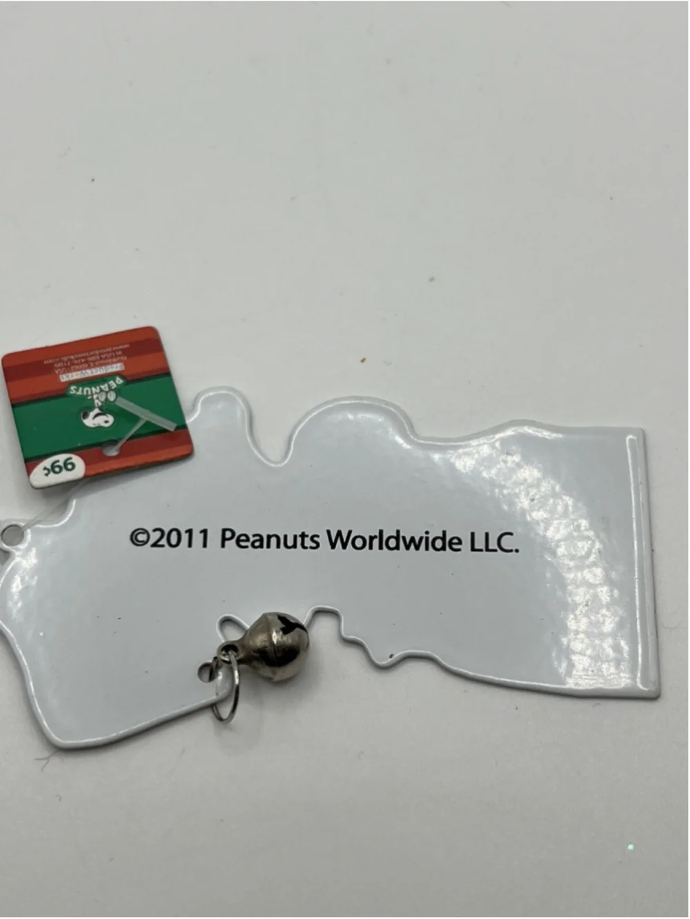 Peanuts Metal 3” Ornament/Decoration On/Off Stand Snoopy~2011BRAND NEW SEE